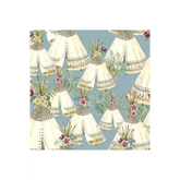 Fabric, Forest Friends Tee Pee - 18675-Blue